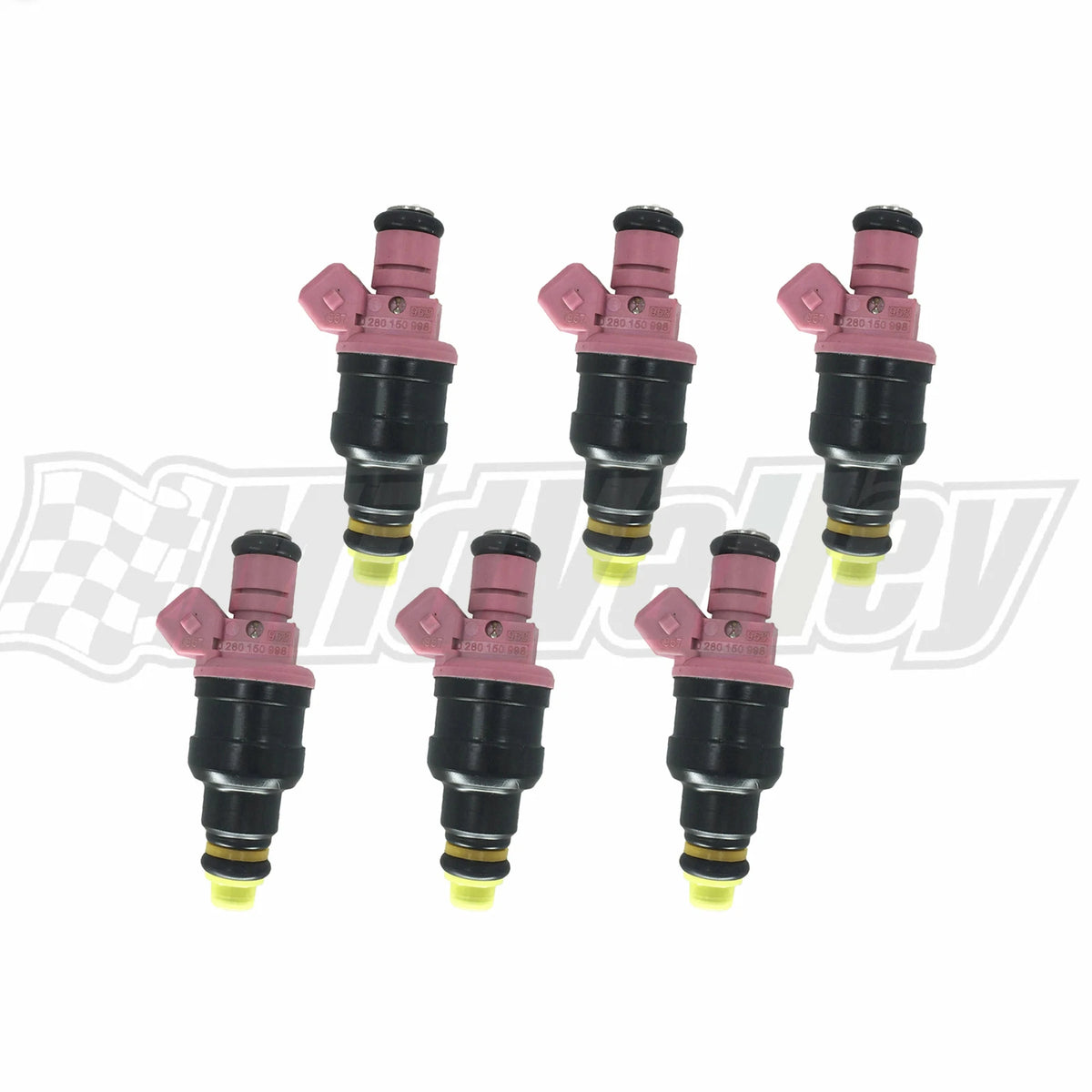 6PCS Fuel Injector for Dodge Ram 1500, Dakota 3.9L (1994–2001) 0280150998