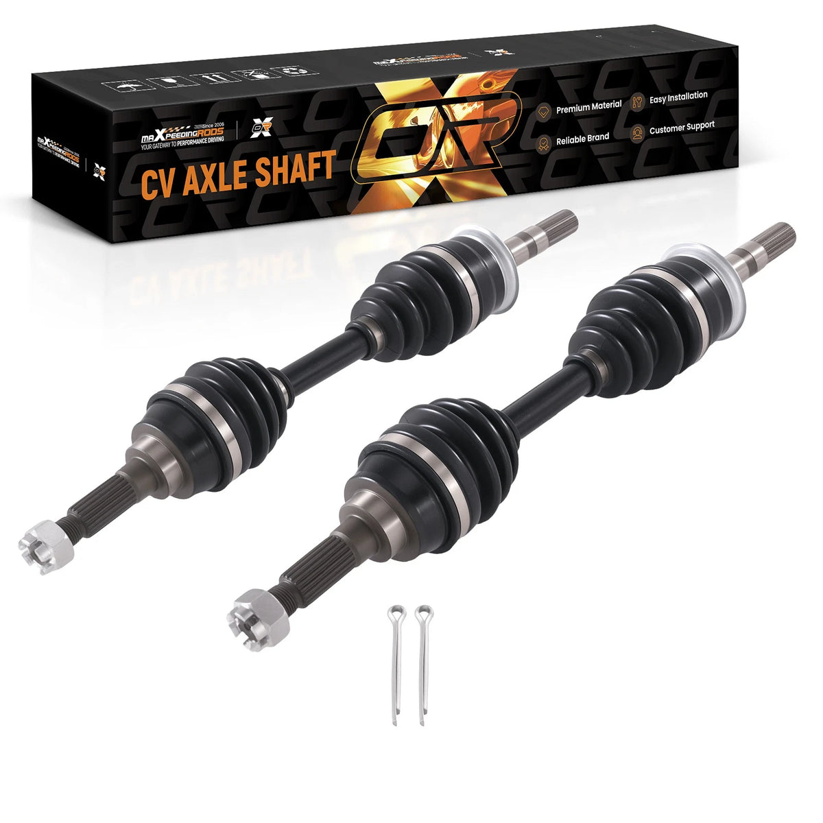 Front CV Axle for Kawasaki KLF400 4x4 (1993–1999) / KLF300 4x4 (1989–2005) 59266-1073