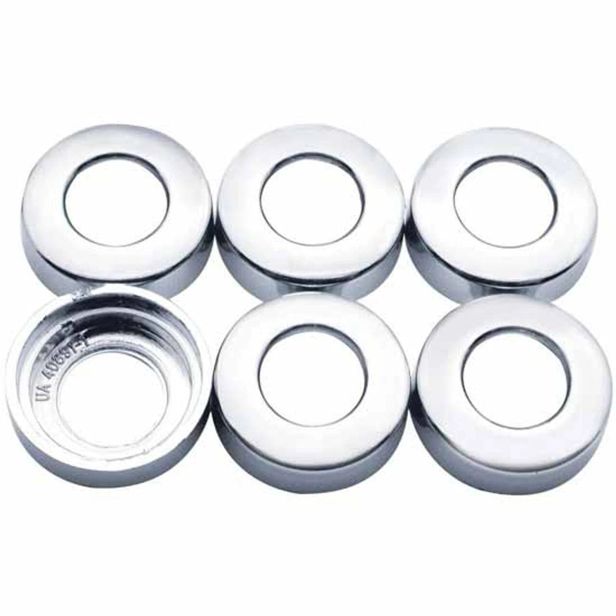 Chrome Toggle Switch Nut Cover for Kenworth (Pack of 6)