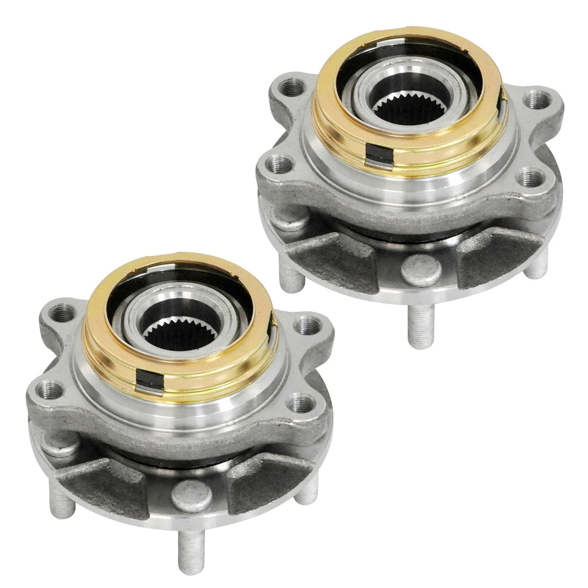 2X Front Wheel Bearing Hub Assembly 513296 for Infiniti QX60, Nissan Maxima