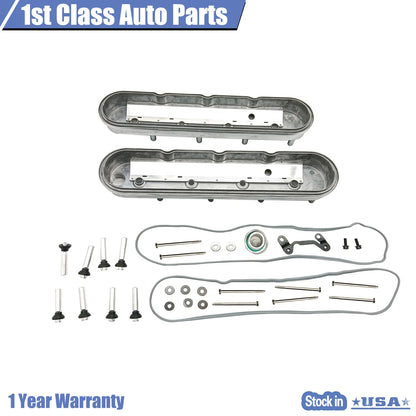 Aluminum Tall Valve Covers for LS1-LS7 5.3 6.0 (Polished DM-4420-SL)