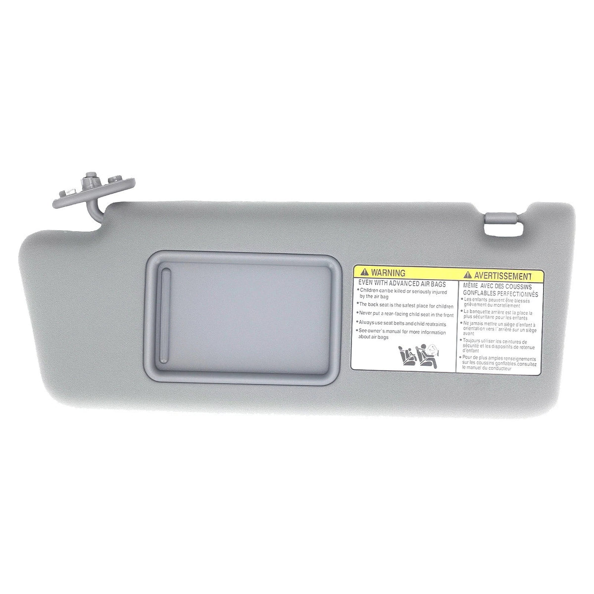 Driver Gray Shield for Toyota Tacoma (2005–2015) 74310-04181-B1 Front Left