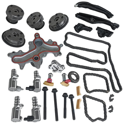 2X Engine Timing Chain Kit for Ford F-150, Mustang, Transit-150 (2011–2019)