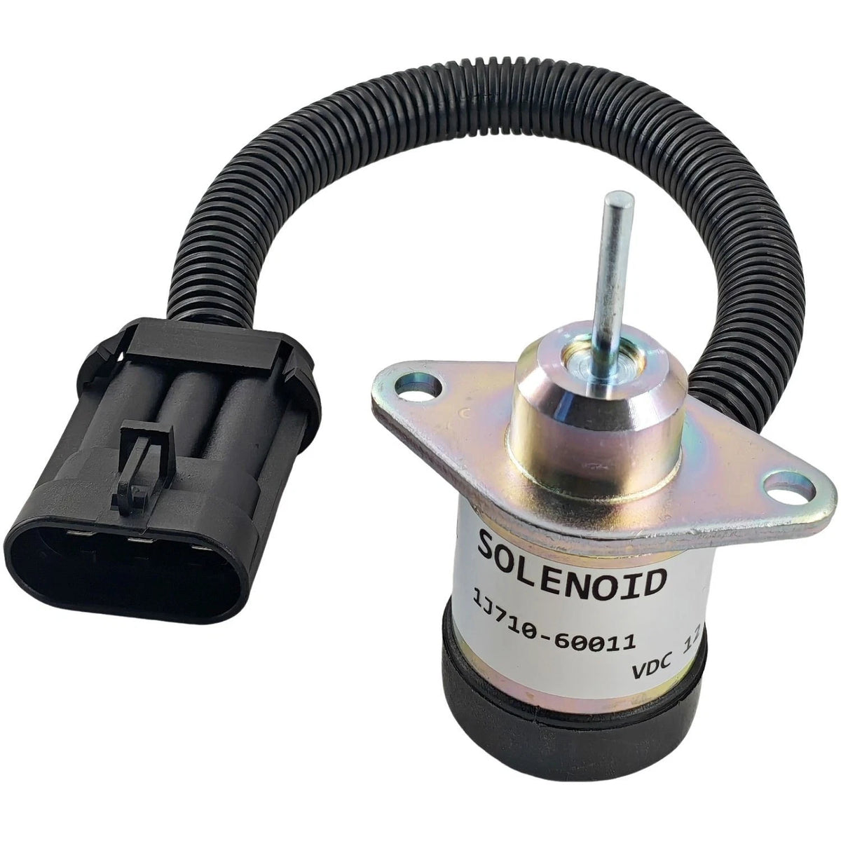 Fuel Shut Off Solenoid 1J710-60011 for Kubota V2607 Bobcat 5600 5610