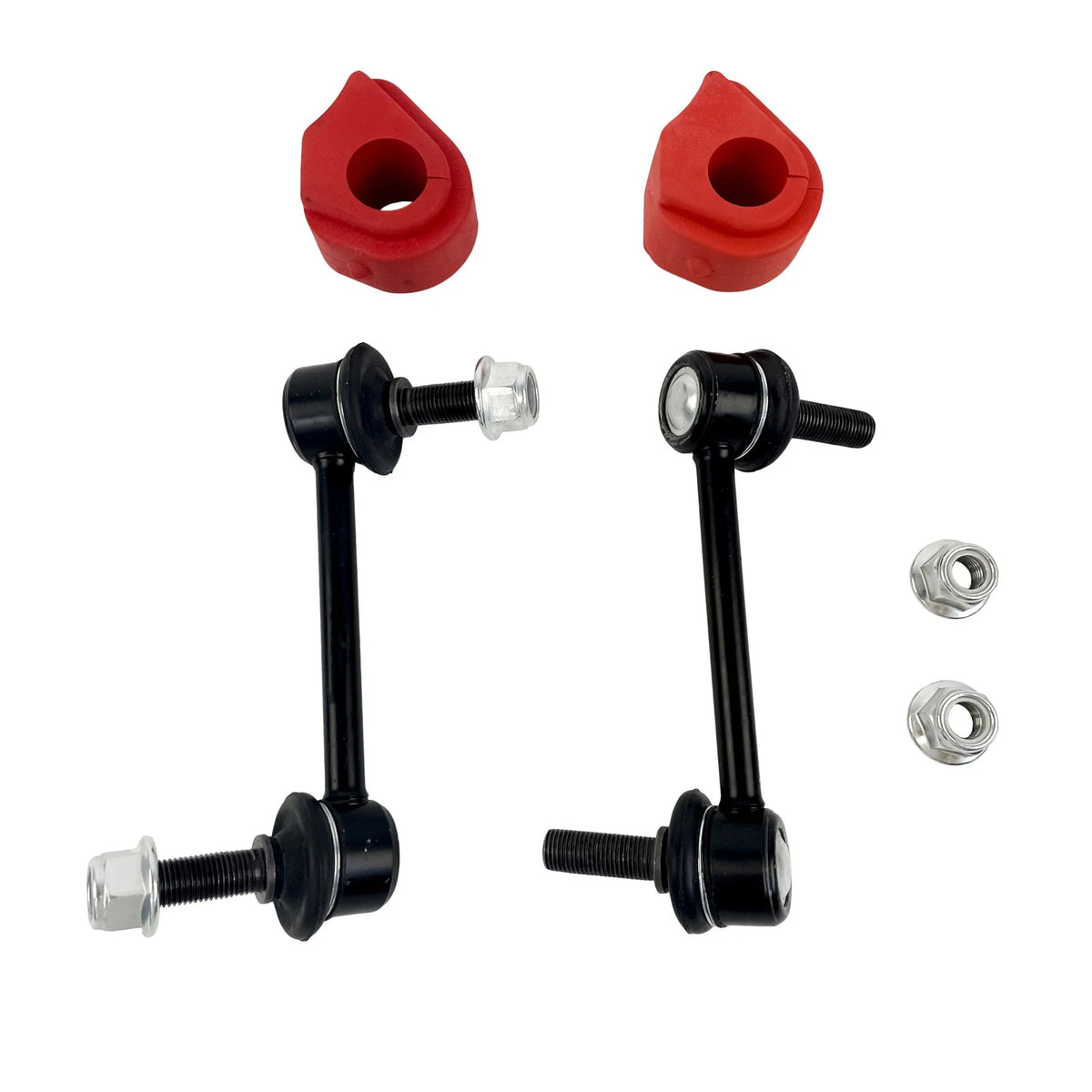 Set of 4 Rear Sway Bar Links & Bushings for Bravada Envoy Rainier Trailblazer (2002–2009)