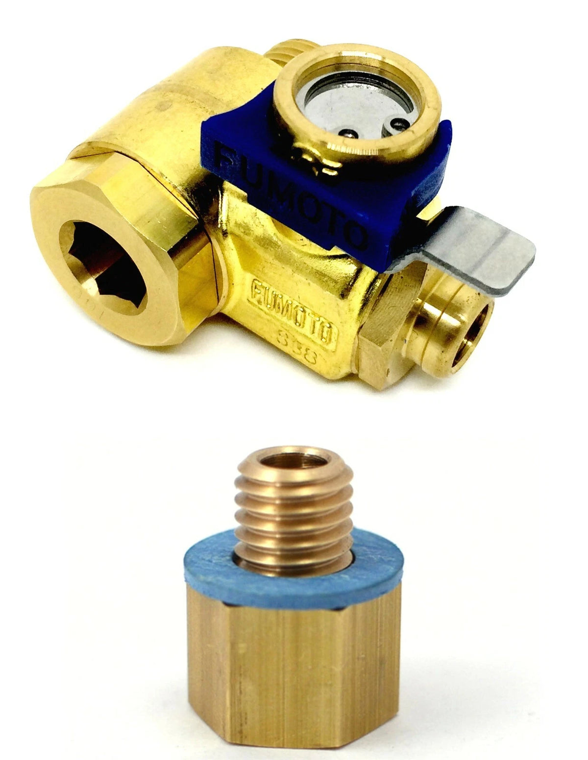 Fumoto F107SX M12-1.75 Thread Quick Oil Drain Valve + ADP107SX Adapter for
