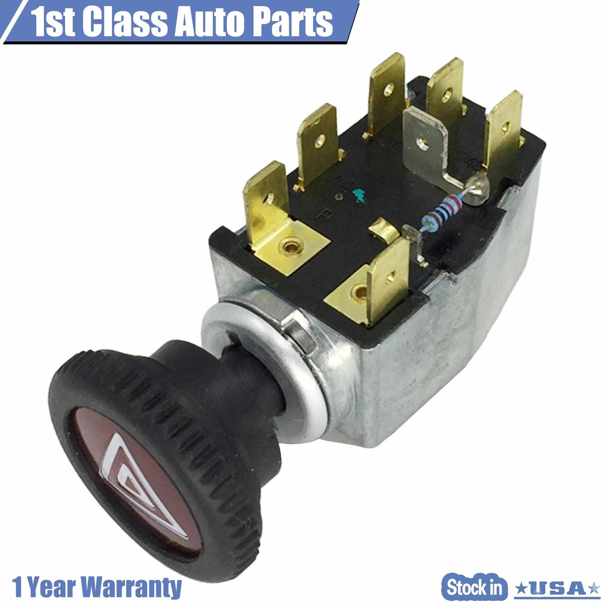 Hazard Warning Switch for VW Transporter Beetle Thing Squareback (1968–1979) 211953235A