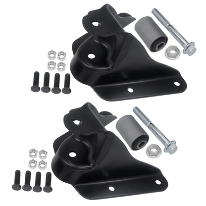 2X Front Leaf Spring Shackle Bracket Kit for Ford F-150 (1980–1996) 722002