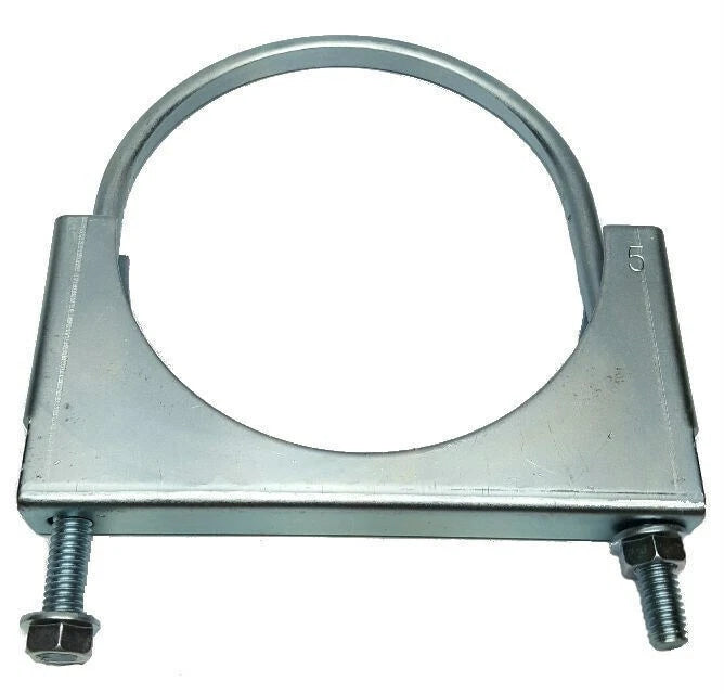 3-1/2" Zinc Plated Exhaust Muffler Pipe Clamp for