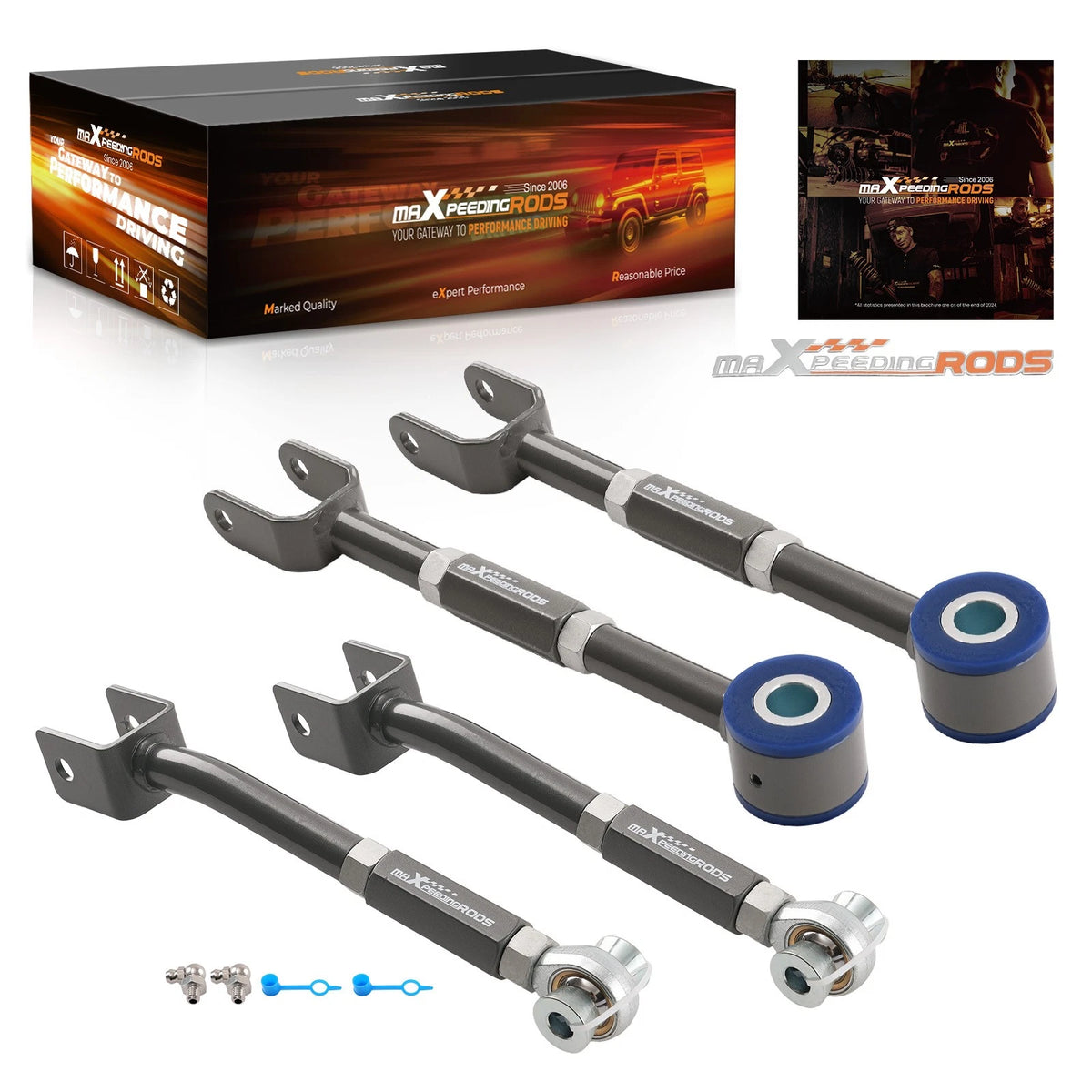 Adjustable Rear Camber Control Arms for Nissan Altima Maxima 350Z (2002–2023)