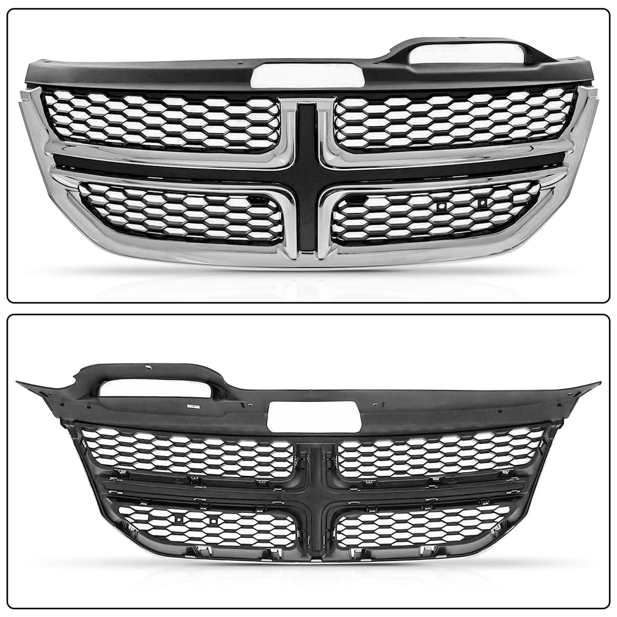 Bumper Grille with Chrome Trim for Dodge Journey (2011–2020) 1SU84SZ0AC