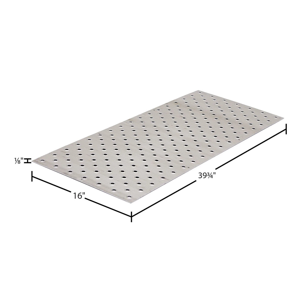 HD Ramps for Trailer (39.75" x 16", Circle Punch Plate Traction)