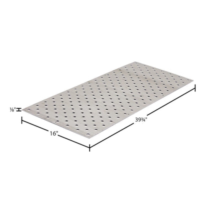 HD Ramps for Trailer (39.75" x 16", Circle Punch Plate Traction)