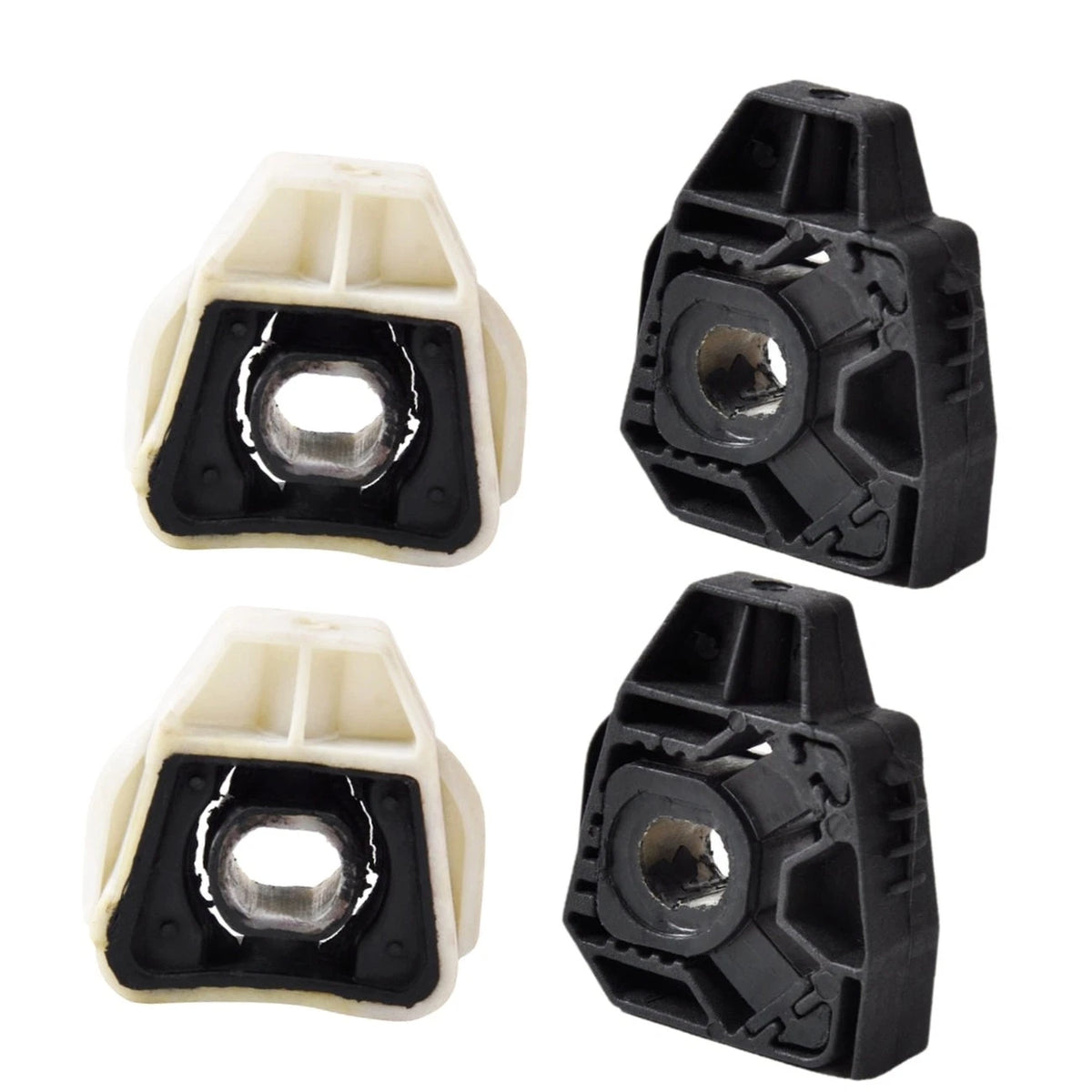 Set of 4 Upper & Lower Radiator Mounts 1J0806155E for Audi A3 VW Jetta Golf MK4 Beetle (1998–2006)