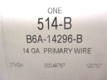 14 Gauge Black Electrical Primary Copper Wire for Automotive (100')