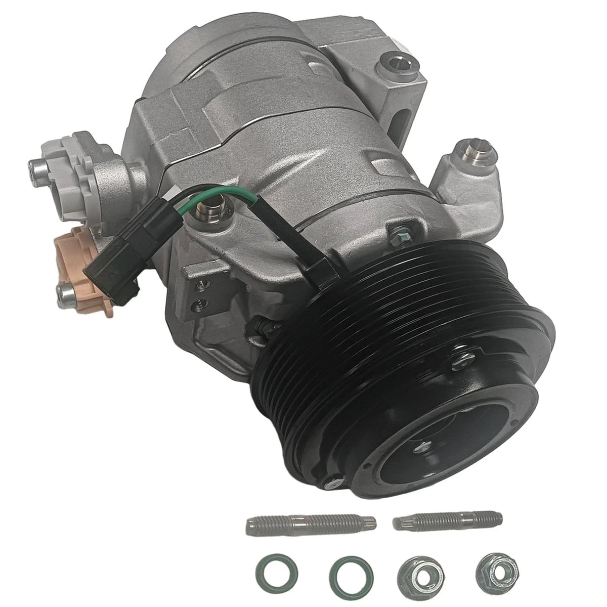 A/C Compressor w/Clutch for Ford F-250 F-350 F-450 F-550 Super Duty (2017–2019) CO29337C