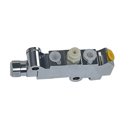 Chrome Aluminum Disc Drum Proportioning Valve Master Cylinder Booster for Chevy