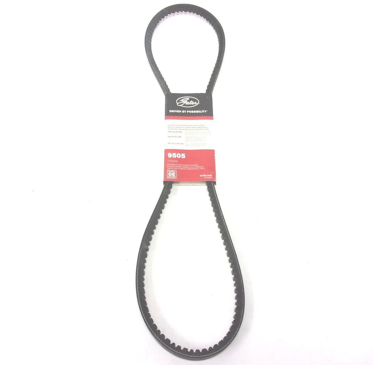 Gates 9505 XL High Capacity Accessory Drive V-Belt for (50-7/8" X 1/2")