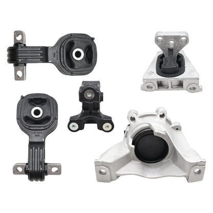 5pc Engine Motor & Transmission Mount Kit for Honda CR-V 2007–2011 2.4L 4WD