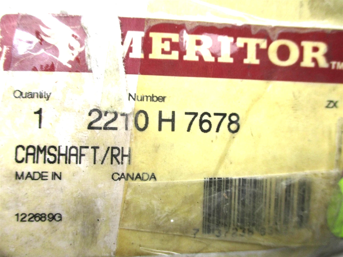 Genuine Meritor RH Brake Camshaft for Q-Plus (16.5") (2016–2016)