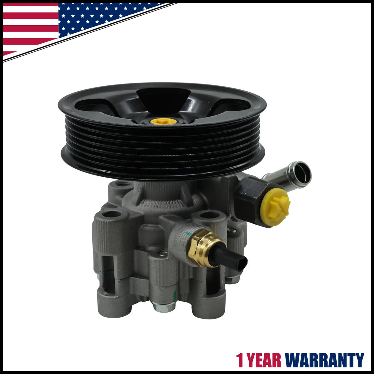 Power Steering Pump with Pulley for Toyota Tacoma (2005–2016) 21-5447 431004130