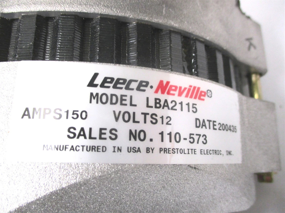 Leece Neville Alternator 12V 150A J180 Mount for (LBA2115)
