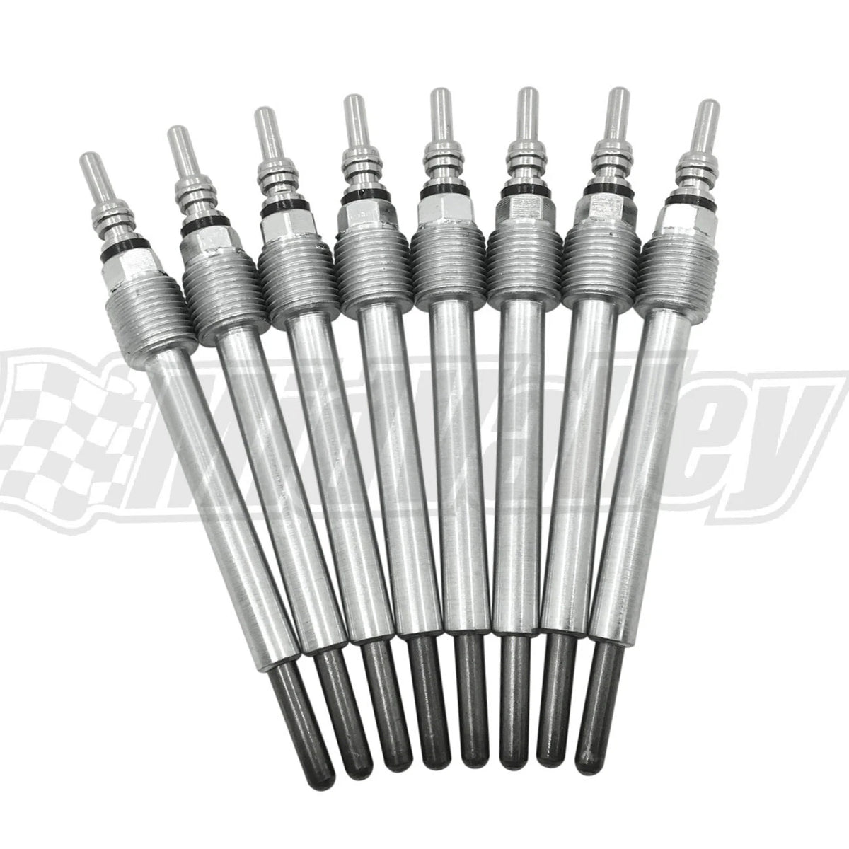 Set of 8 Glow Plugs for Ford Super Duty 6.4L Diesel (2008–2010)