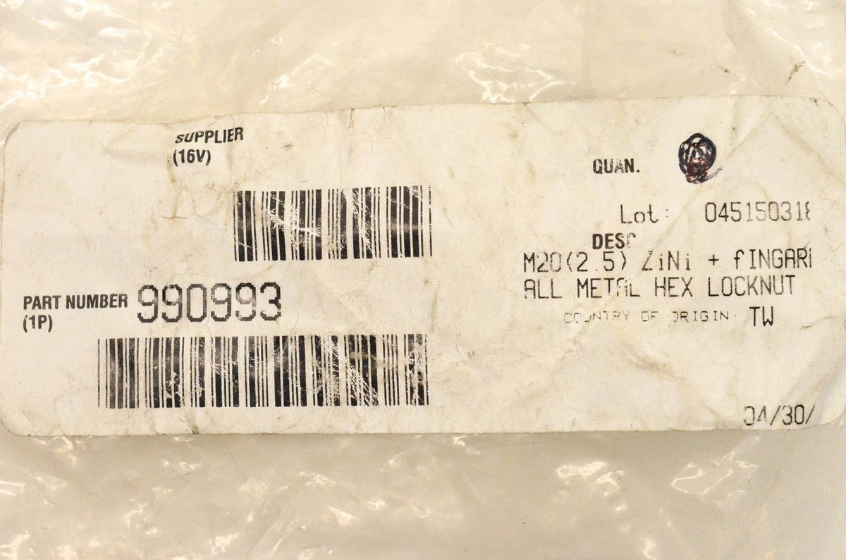 Locknut for Volvo 990993 (NOS)