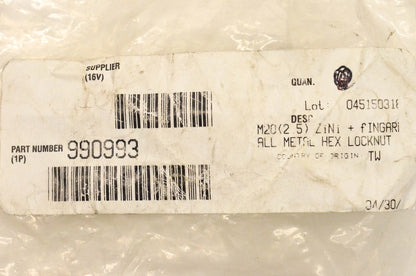 Locknut for Volvo 990993 (NOS)