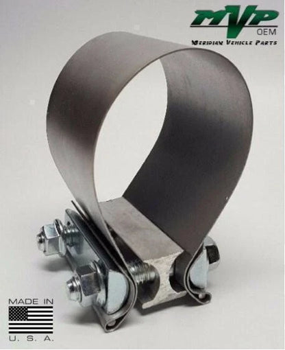 Exhaust Muffler Pipe Clamp for MVP (3" Aluminized Steel) (USA)