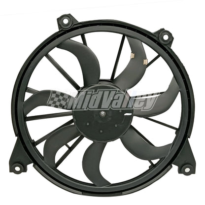 Radiator Cooling Fan 7 Blade with Shroud for Dodge Journey (2009–2010)