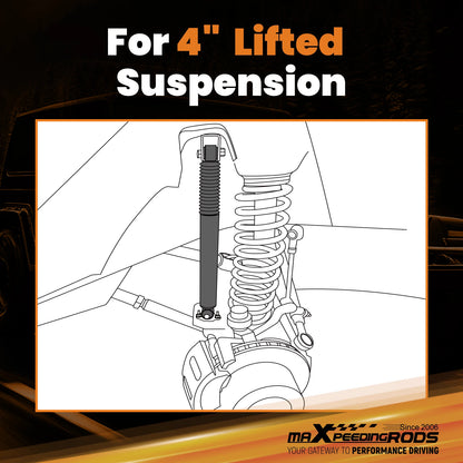 4 Inch Suspension Lift Kit for Jeep Wrangler TJ 4WD (1997–2002)