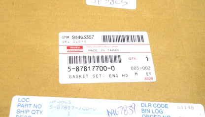 Head Gasket Set for Isuzu NPR (5-87817-700-0, 5-87815-666-0, 5-87815-899-0, 5-87816-190)