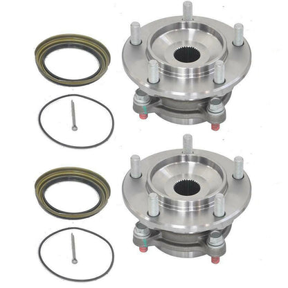 2X Front Wheel Hub Bearing Assembly 950002 for Toyota Sequoia Tundra (2008–2018) 4WD