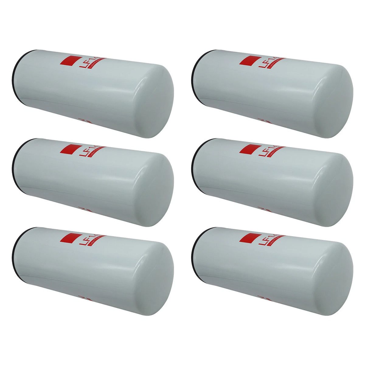 Pack of 6 LF14000NN Oil Filter for Cummins ISX (2007–2019)
