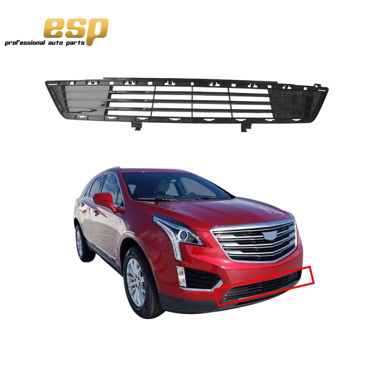 Front Bumper Lower Grille for Cadillac XT5 (2017–2019) GM1036175 23470666