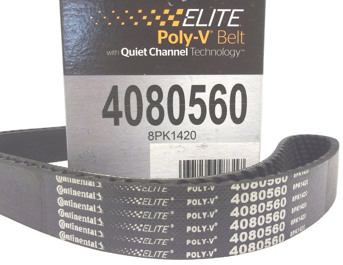 Continental Elite Poly-V Serpentine Belt 8PK1420 for