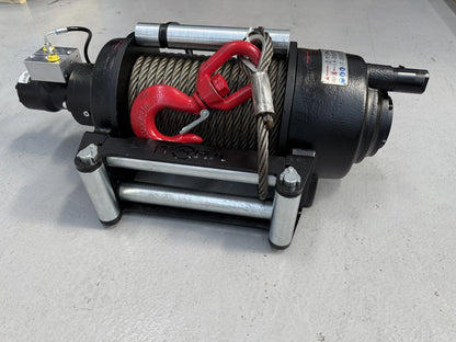 30,000 lbs Hydraulic Winch for TORA (Including 114 ft Steel Cable & Hook)