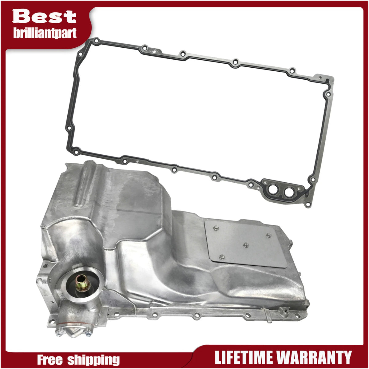 Aluminum Engine Oil Pan with Gasket for Dodge Chrysler Magnum Charger (2005–2010)