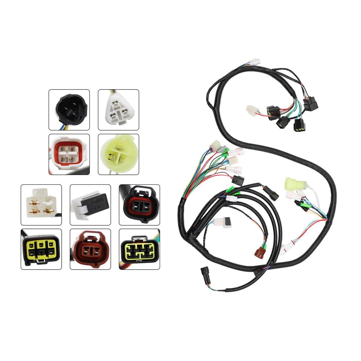 Wiring Harness for Yamaha Raptor 660R YFM660R (2002–2004) 5LP-82590-10-00