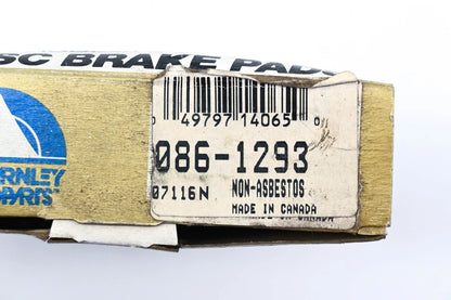 Disc Brake Pad Kit for Beck/Arnley (086-1293)