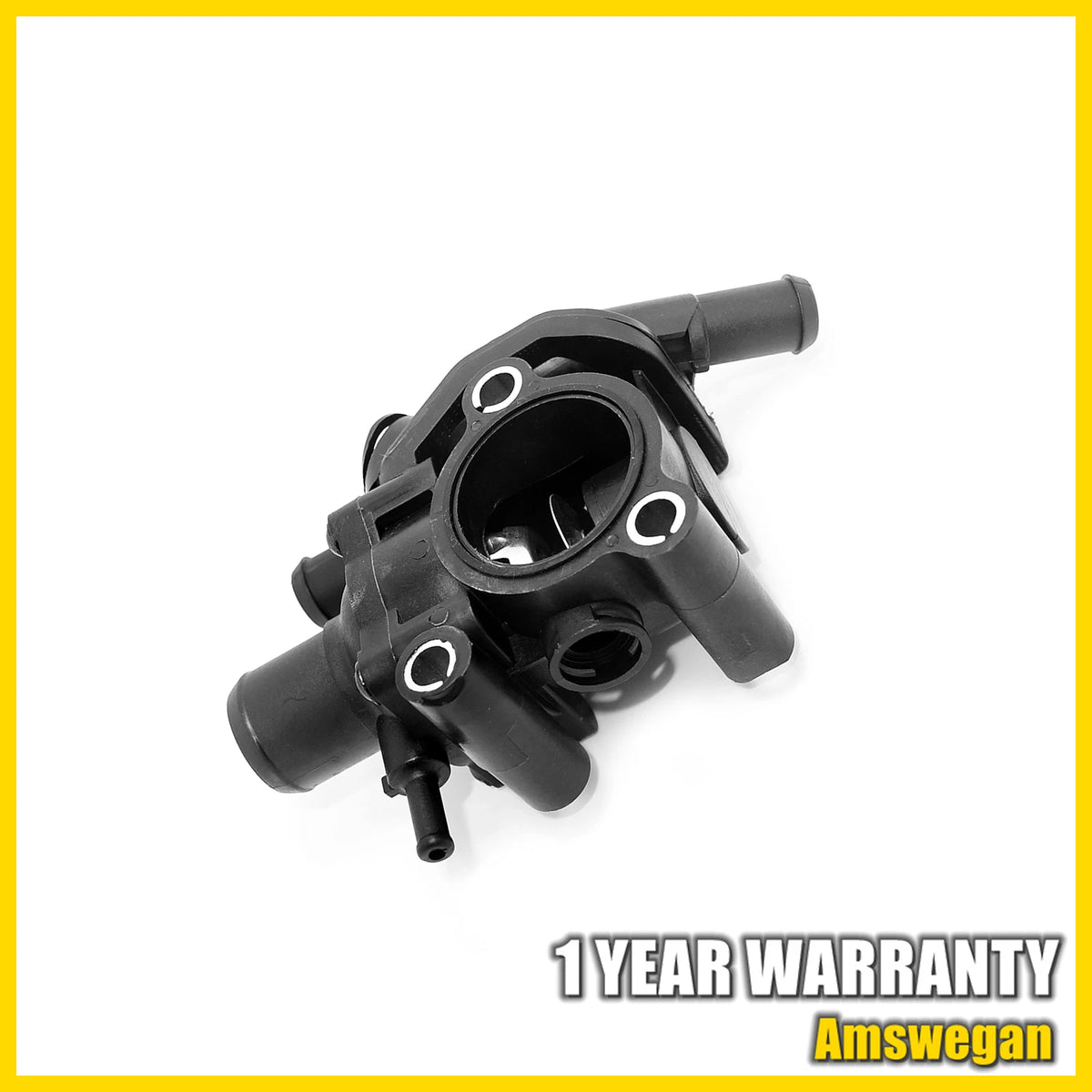 Coolant Thermostat & Water Outlet Housing 902-201 for Ford Focus Mazda (2000–2004)