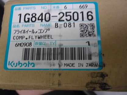 Flywheel for Kubota D1803 WG1903 (OEM 1G840-25016)