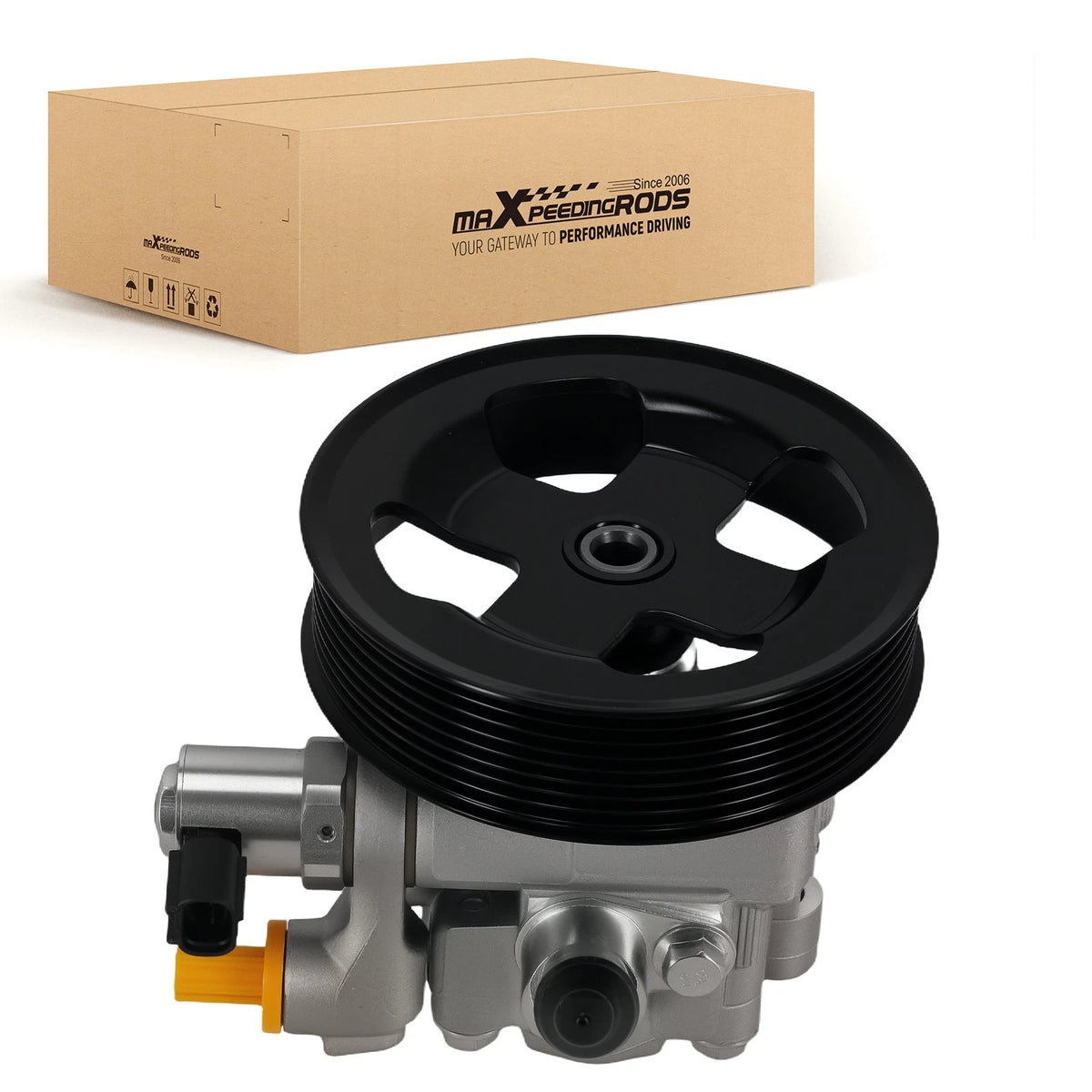 Power Steering Pump Aluminum for Toyota Tundra Sequoia (2008–2022) 21-375