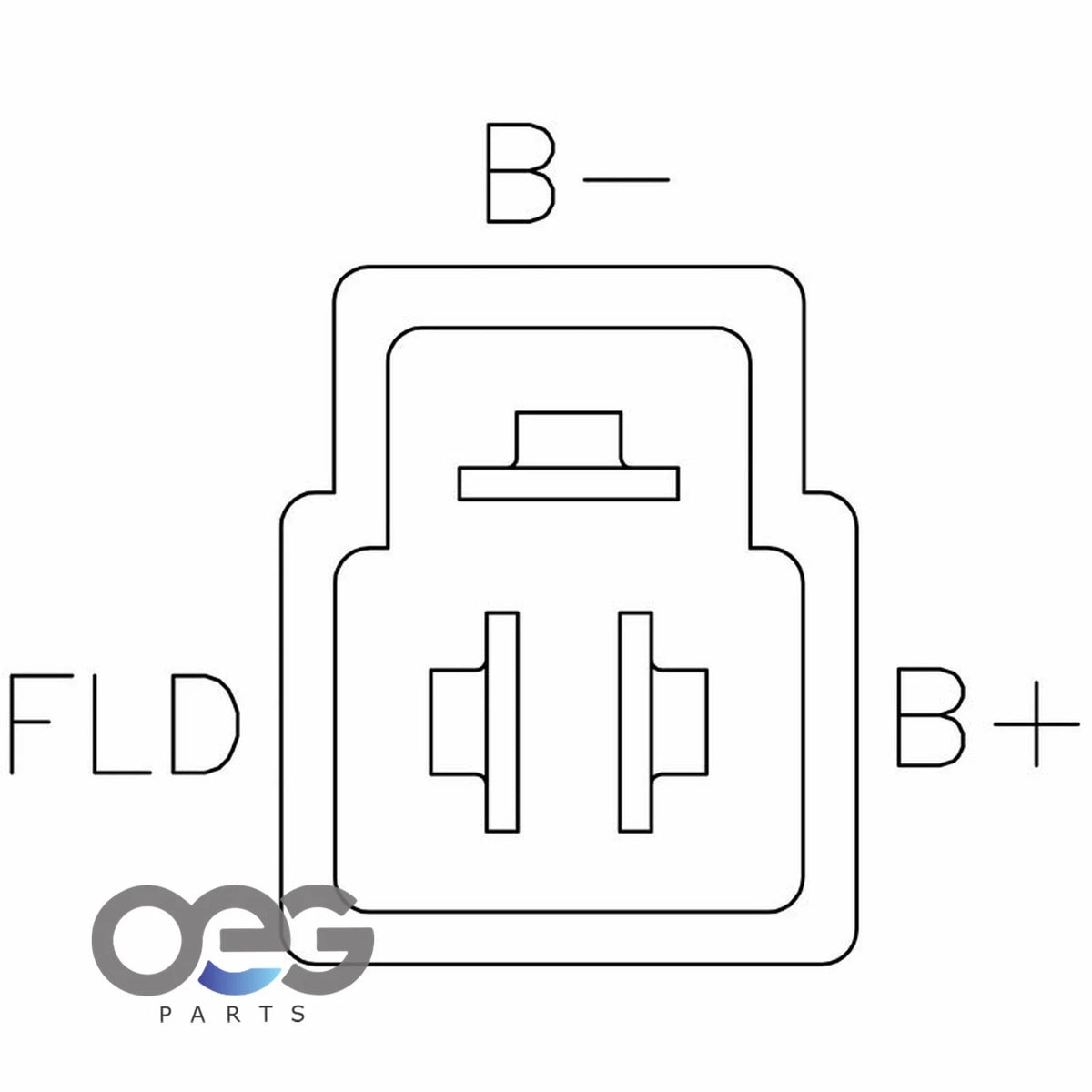 Voltage Regulator for Toyota Land Cruiser L6 4.2L (1975–1978) 27700-60080