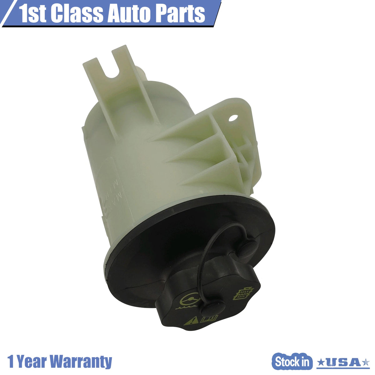 Power Steering Reservoir w/Cap for Ford F-150, Expedition, Lincoln Navigator (1996–2004)
