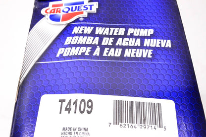 Water Pump for Carquest T4109 (NOS)