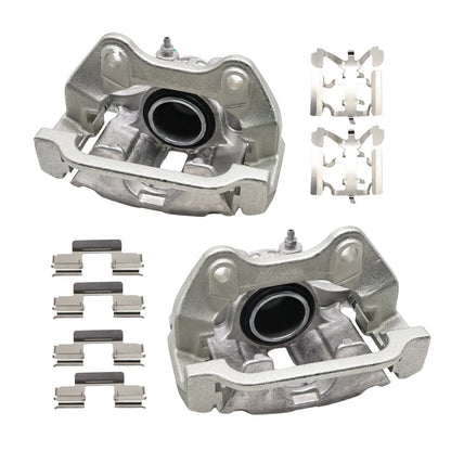 Rear Disc Brake Calipers w/Bracket for Chevy GMC Silverado 1500 (2003–2007)