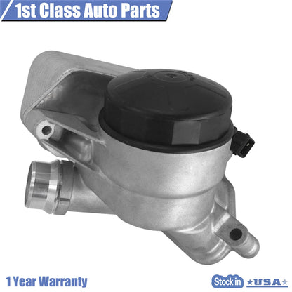 Oil Filter Housing & Cooler for BMW 128i 135i 335i xDrive 640i X3 X4 (2008–2019)