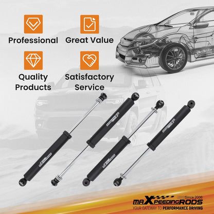 4in Lift Kit with Shocks for Jeep Wrangler TJ (2003–2006)